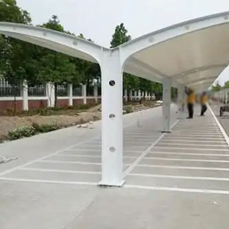 台前县膜结构电动车棚