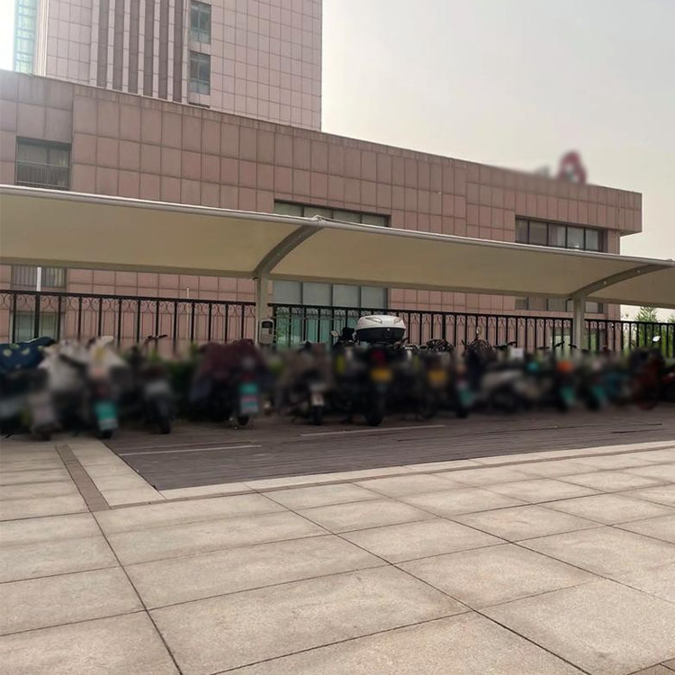 台前县膜结构电动车棚