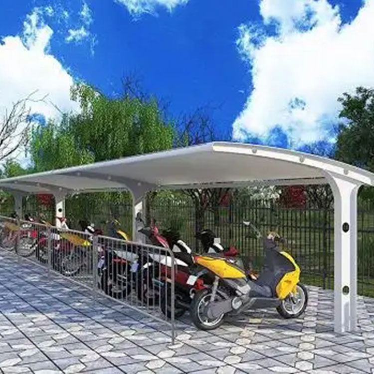 台前县膜结构电动车棚